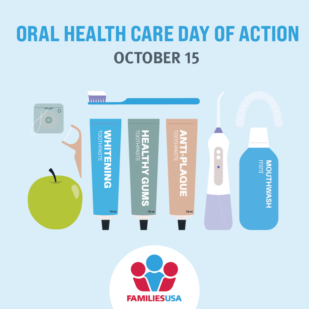 Oral Health Digital Day of Action MouthsinMedicare Families Usa